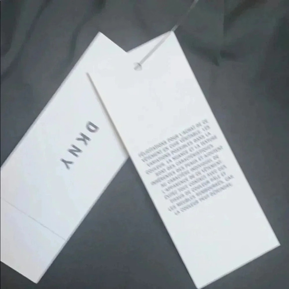 Dkny leather metallic women trench coat - Picture 13 of 14